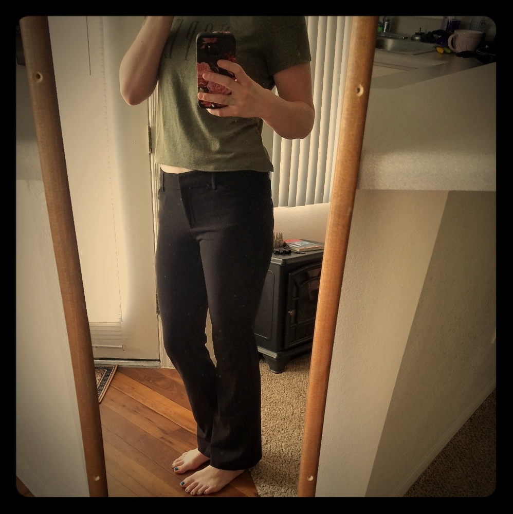 Women's black dress pants